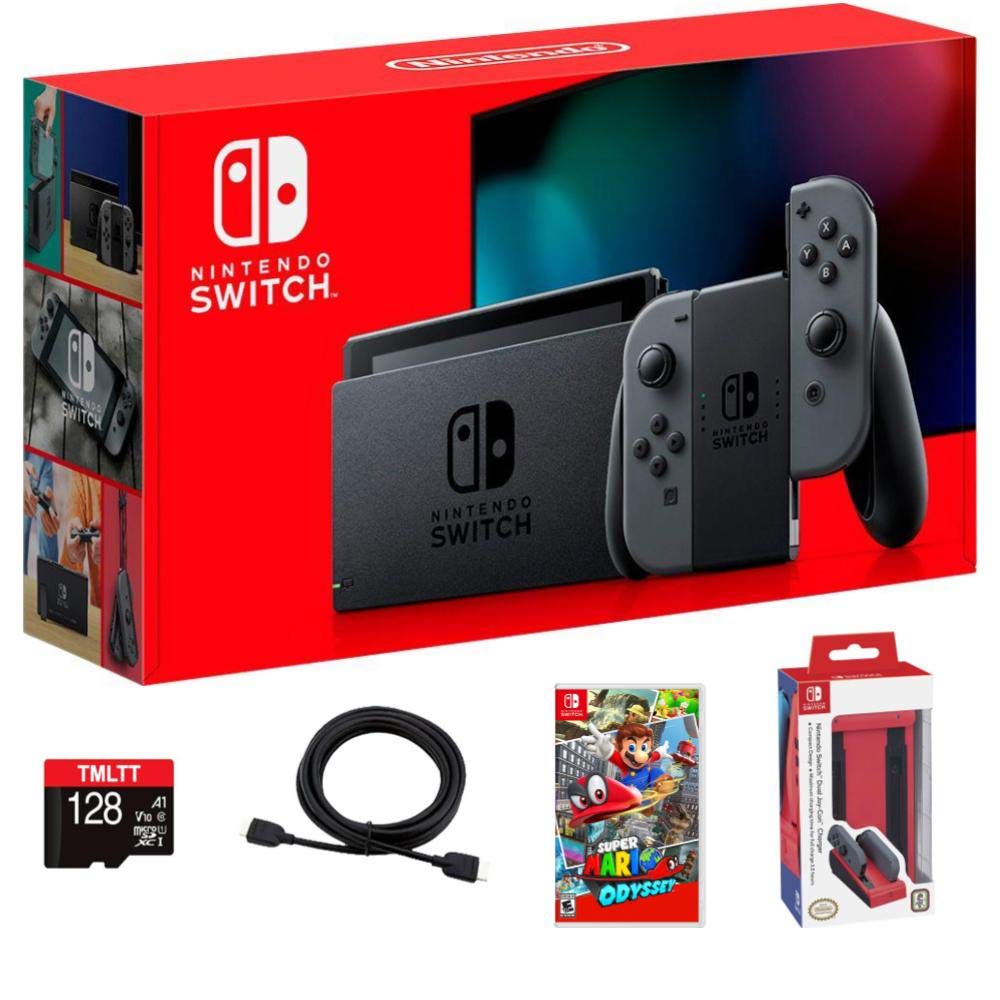 Nintendo 2020 Premium Switch 32GB Consola Familia Paquete Esencial